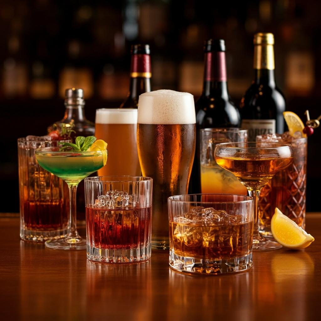 A group of alcoholic drinks. A lawyer can explain what the laws regarding alcohol and consent are in Ohio.